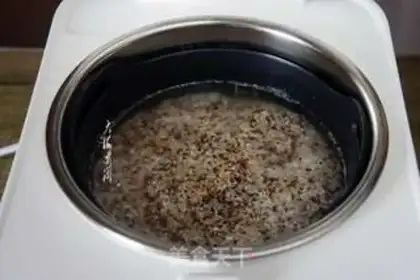 Make Three-coloured wheat rice step 4