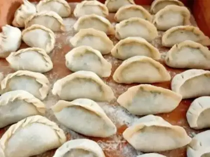 Make Porridge shrimp dumplings step 10