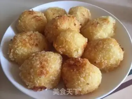 Make Potato cheeseball step 10