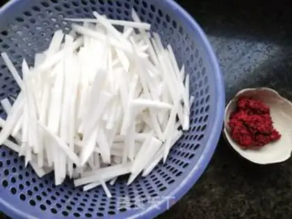 Make Red radish step 0