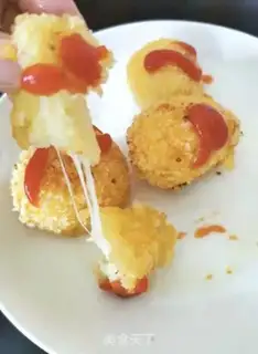 Make Potato cheeseball step 12