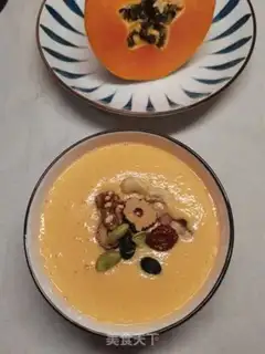 Make A papaya shake step 3
