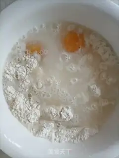 Make A broccoli eggcake step 2