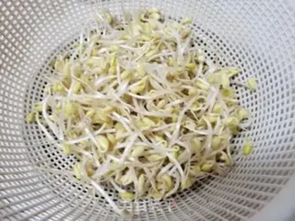 Make Carrot, soybean sprouts step 1