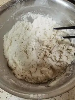 Make Pork mushroom pancakes step 2
