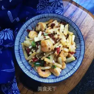 Make Spicy shrimp potatoes step 13