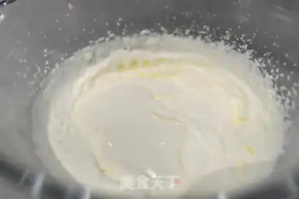 Make Yogurt cream cheesecake step 6