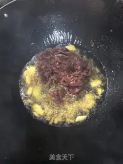 Make Garlic meat step 1