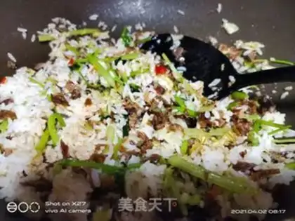Make Celery, chicken and rice step 2