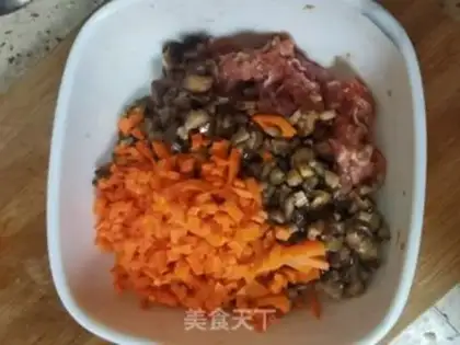 Make Pork mushroom pancakes step 14