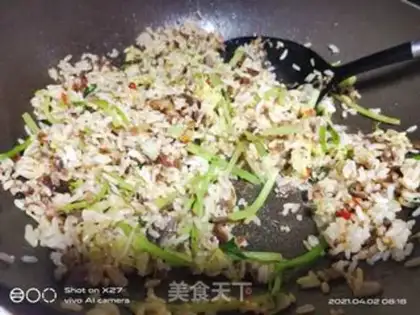 Make Celery, chicken and rice step 4