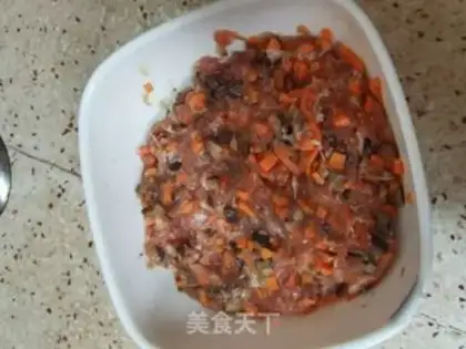 Make Pork mushroom pancakes step 15