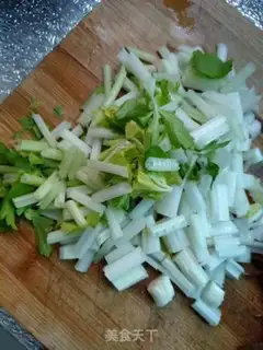 Make Celery beef step 1