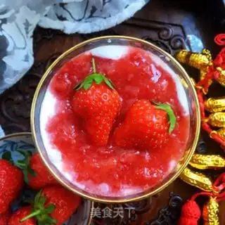 Make Strawberry yogurt step 8