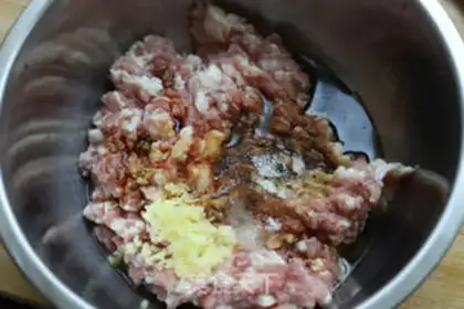 Make The dumplings step 1