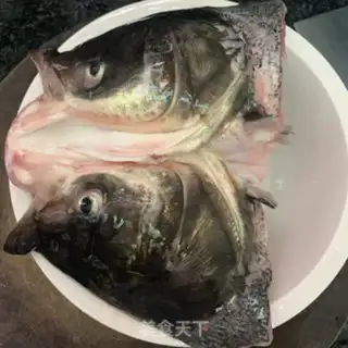 Make Steaming fish head step 0