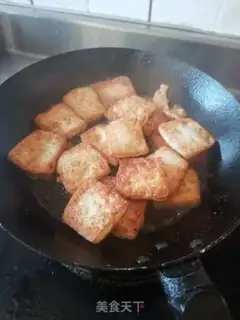 Make Fried tofu step 4