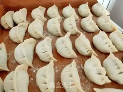 Make Pinesee, three dumplings step 14