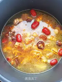 Make Mushroom chicken soup step 15