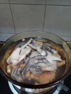 Make Fresh ground pigeon soup step 3