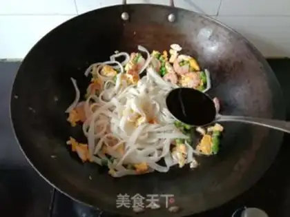 Make Shrimp green soybeans step 5