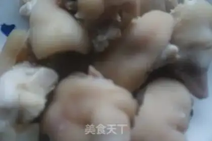 Make Soybean pig hoof step 3