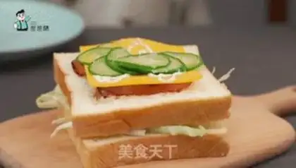 Make Vegetable sandwich step 5