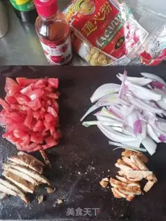 Make Chicken chest macaroni step 0
