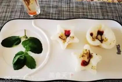 Make Cherry rice cake step 23
