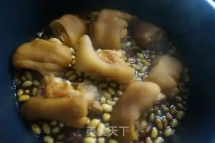 Make Soybean pig hoof step 10