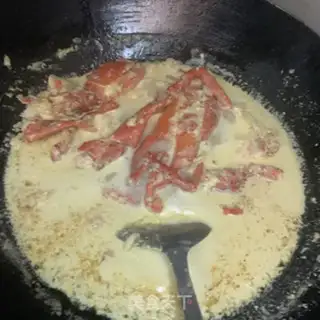 Make Cheese lobster pasta step 12