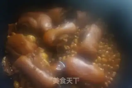 Make Soybean pig hoof step 13