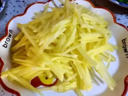 Make Cream pepper with potatoes step 0