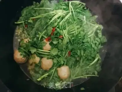 Make Zipper meatball soup step 5