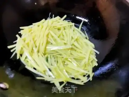 Make Cream pepper with potatoes step 2