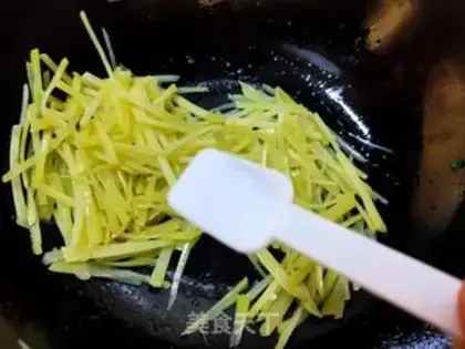 Make Cream pepper with potatoes step 3