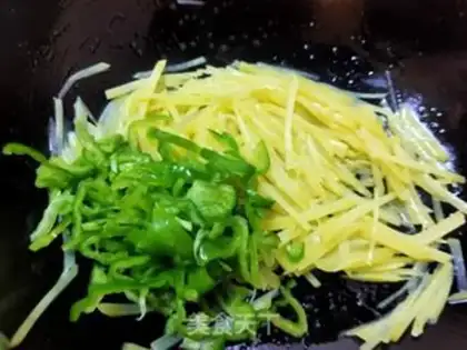 Make Cream pepper with potatoes step 4