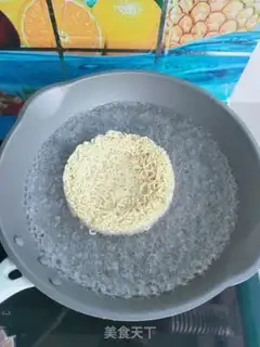 Make Chicken wing fried egg noodles step 3