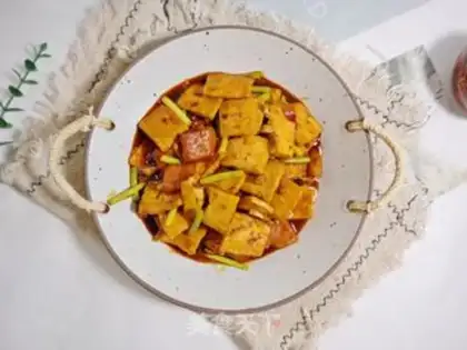 Make Fish tofu step 7