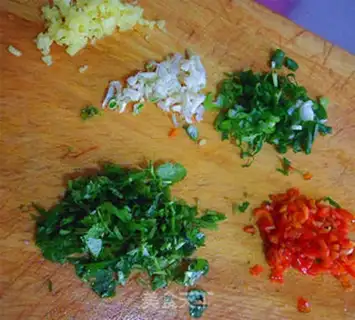 Make A little seafood step 1