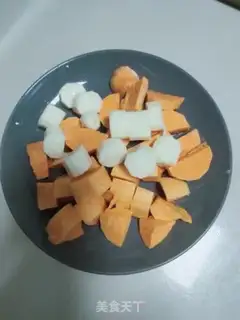 Make Peaches, porridge step 1