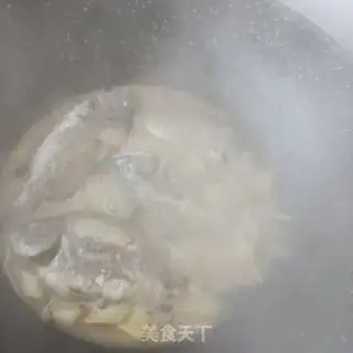 Make Peas sprouts, hafu soup step 13