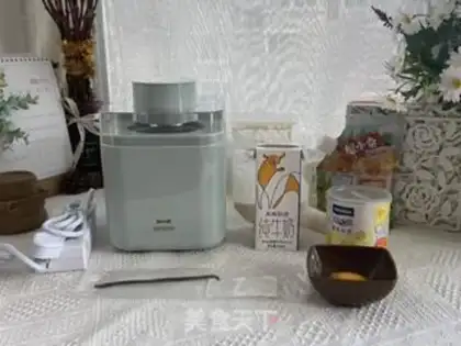 Make Vanilla ice cream step 0