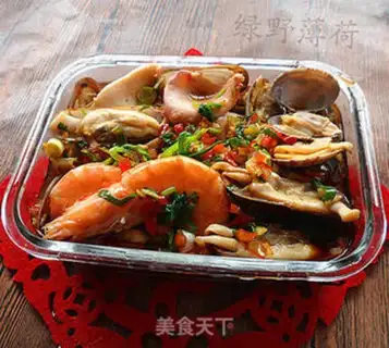Make A little seafood step 8