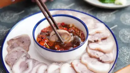 Make White-cut pig