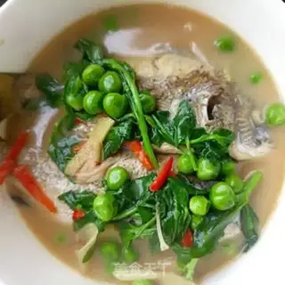 Make Peas sprouts, hafu soup step 19