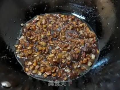 Make Meat-dried egg abalone mushroom sauce step 13