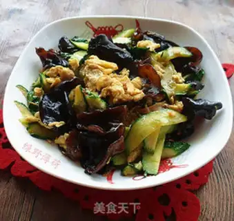 Make Mushu cucumber step 7