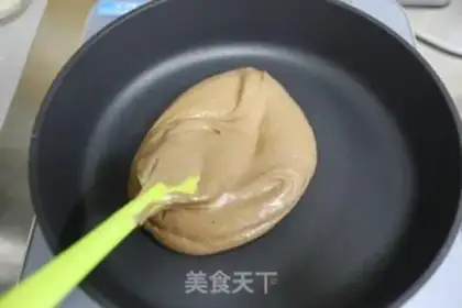 Make Peach and cocoa souffle step 5