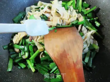 Make The tofu skin of veggies step 8